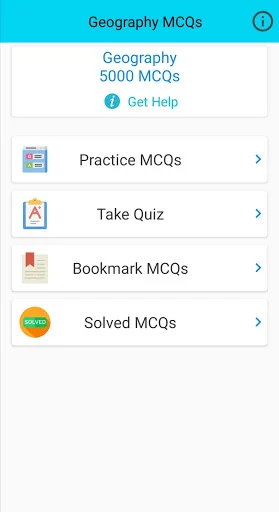 Geography MCQs