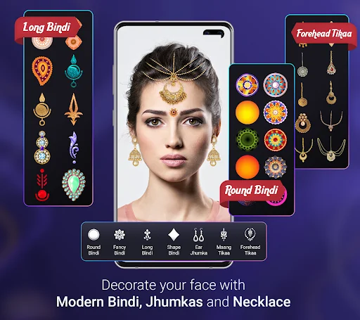 Indian Bindi Photo Editor screenshot 1