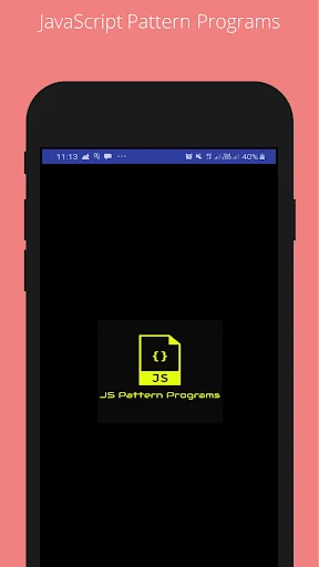 JavaScript Pattern Programs