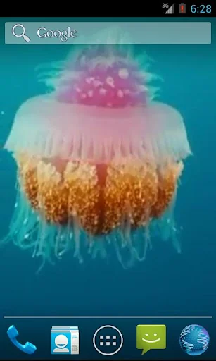 Jellyfish Video Live Wallpaper screenshot 1