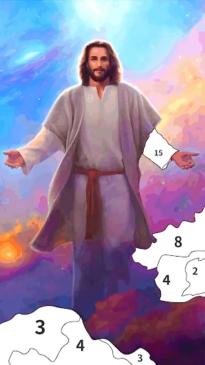 Jesus Coloring Book Color Game