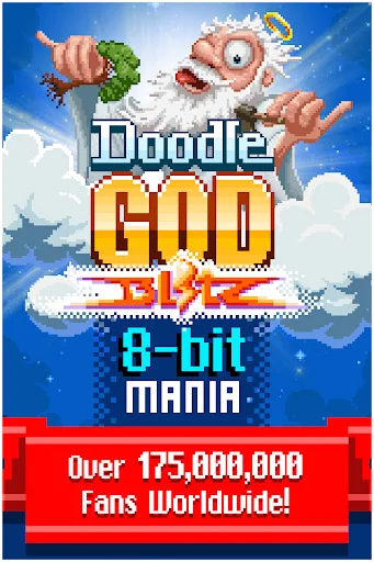 Doodle God: 8-bit Mania Blitz screenshot 1