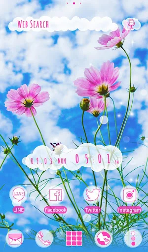 Blue Sky Cosmos Theme