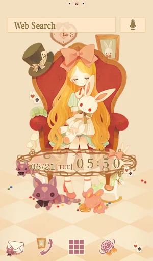 Alice's Nap Wallpaper Theme