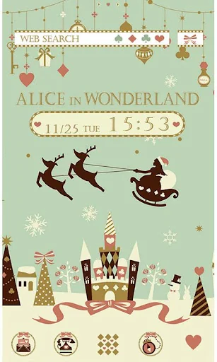 Alice's Holidays Wallpaper