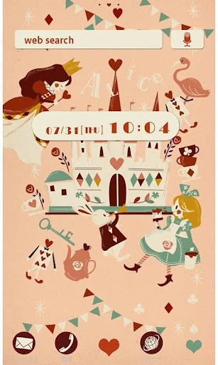 Cute Theme Alice & The Castle