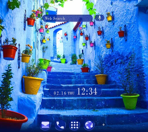 Blue Chaouen Theme +HOME