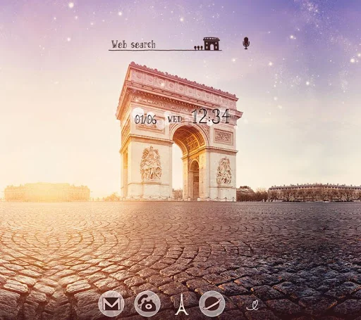 Wallpaper-Arc de Triomphe-