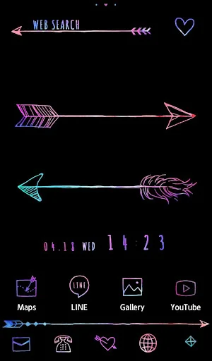 Arrows +HOME Theme