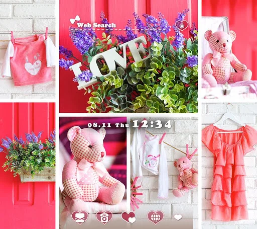 Baby Pink Theme +HOME