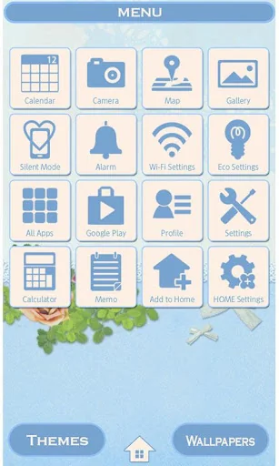 Chic Wallpaper Powder Rose screenshot 3