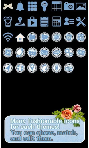 Chic Wallpaper Powder Rose screenshot 4