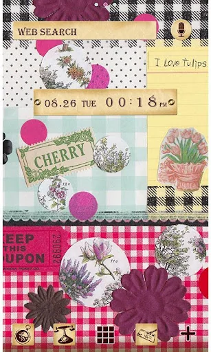 Cute Theme-Botanical&Gingham-