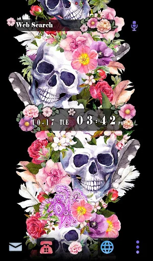 Botanical Skulls Theme