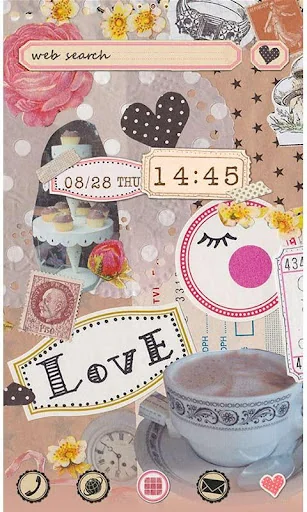 Collage Theme-Brown Harvest-