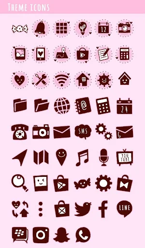 Candy Friends Theme +HOME screenshot 4