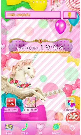 Candy March Wallpaper screenshot 1