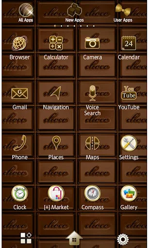 Chocolate Bar Wallpaper Theme screenshot 3