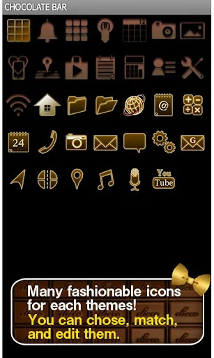 Chocolate Bar Wallpaper Theme screenshot 4