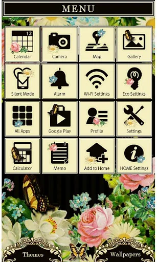 Classical Botanica Wallpaper screenshot 2