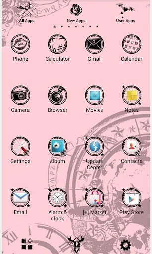Cool Wallpaper Clockwork Pink screenshot 2