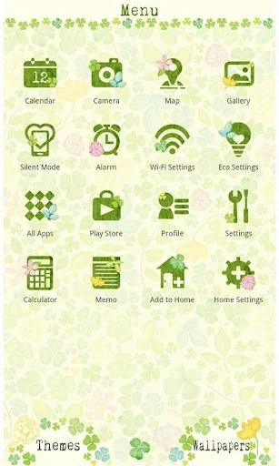 Spring Theme-Field of Clovers screenshot 3