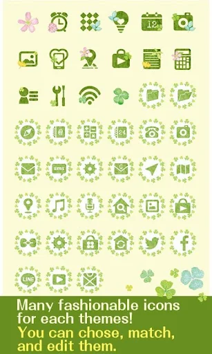 Spring Theme-Field of Clovers screenshot 4