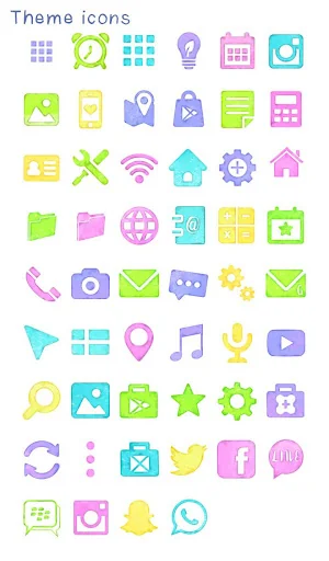 Simple Theme-Blocks of Color- screenshot 4