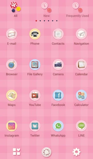 Colorful Buttons Theme screenshot 3