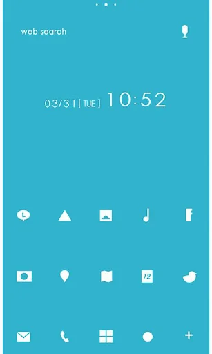 icon&wallpaper 7 Simple Colors screenshot 1