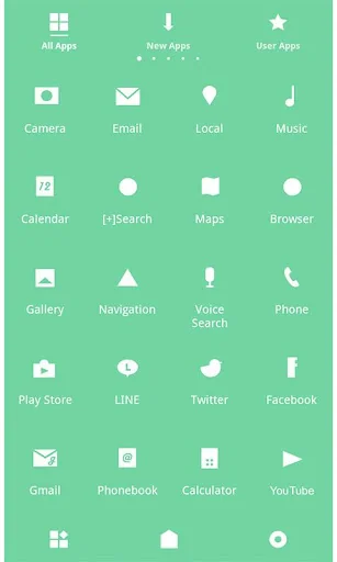 icon&wallpaper 7 Simple Colors screenshot 2