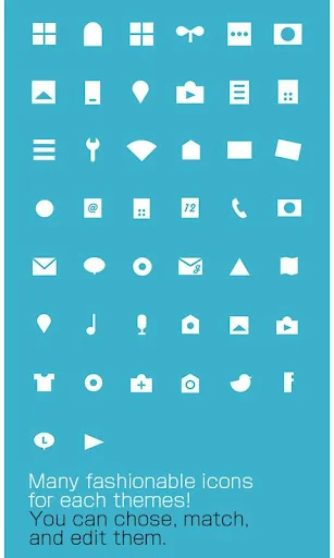 icon&wallpaper 7 Simple Colors screenshot 4