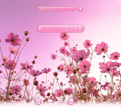 Pastel Pink Cosmos Theme