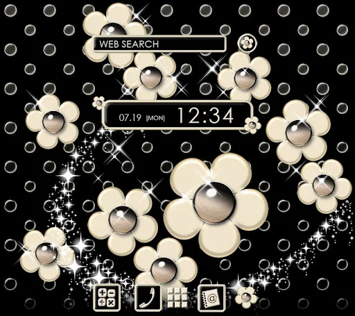 Flower Wallpaper Bubble Daisy