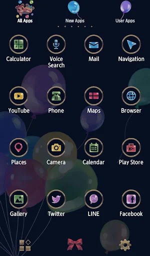 Cute wallpaper-Nighttime Bears screenshot 3