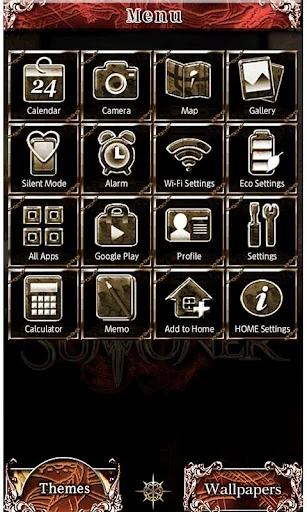 Dark Summoner Theme [+] HOME screenshot 2