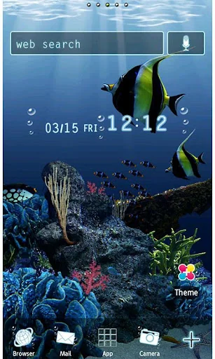 Sea Life Wallpaper Theme screenshot 1