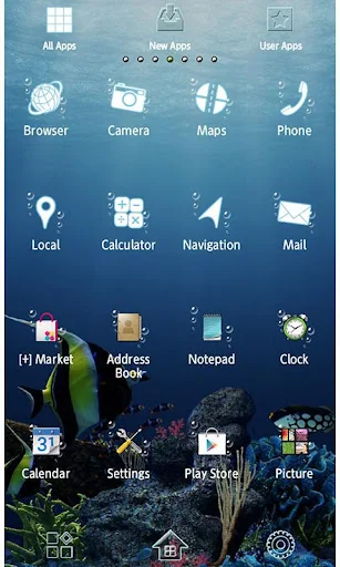 Sea Life Wallpaper Theme screenshot 3