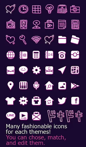Cute wallpaper-Doki Doki- screenshot 4