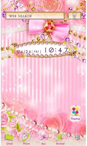 Dolly Pink Wallpaper Theme