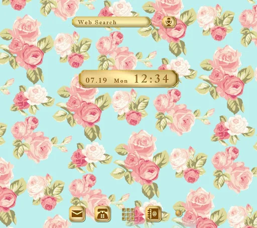 Elegant Floral Theme +HOME screenshot 1