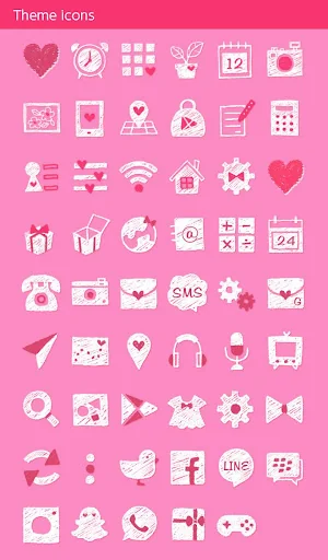 Flower Cone Theme +HOME screenshot 4
