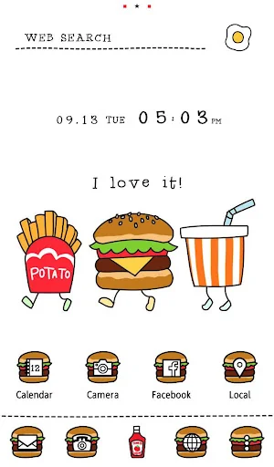 Silly Burgers Theme +HOME