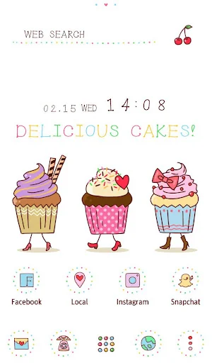 Funny Cupcakes Theme