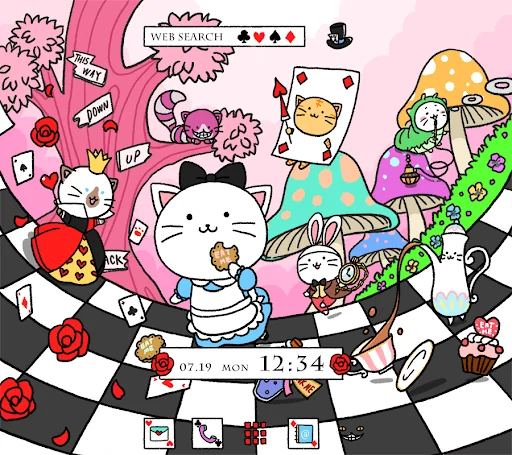 Cats in Wonderland Theme
