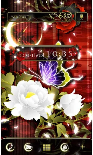 Elegant Theme Fluttery Flowers