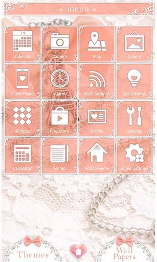 Cute Theme-Girly Eiffel Tower- screenshot 2