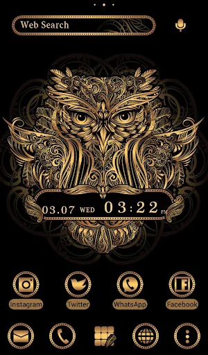 Golden Owl Theme