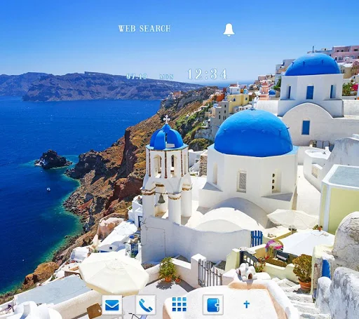 Santorini, Greece +HOME Theme