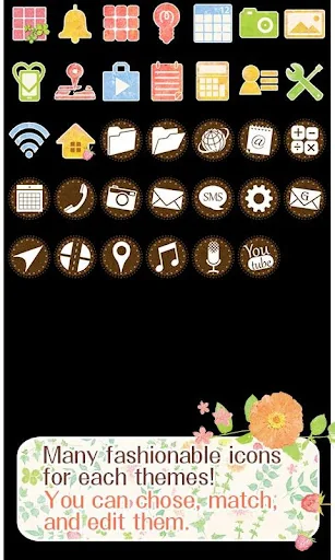 Flower Wallpaper Green Leaf screenshot 4